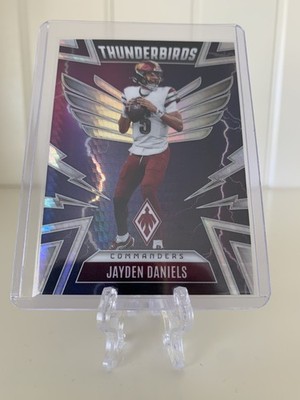 2025 Panini Phoenix Thunderbirds - Jayden Daniels #50 Silver Hyper 260/299