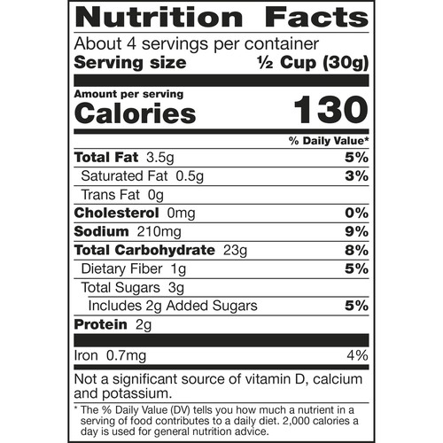 Mezcla de bocadillo Chex Mix Salado Cheddar, bocadillo de queso audaz y crujiente, 4,5 OZ (paquete... - Imagen 2 de 3