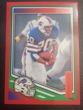 2025 Panini Score Joe Cribbs #293 Red Border Parallel
