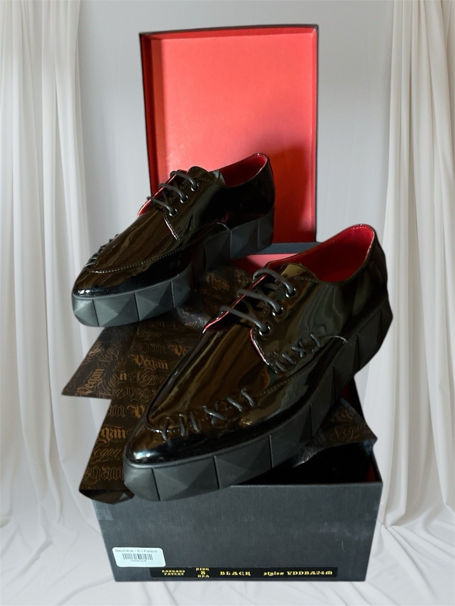 靴 CREEPERS BUKLE PATENT LEATHER SHOES Amazon.com | T.U.K Pointed Buckle Creeper Shoes Burgundy | Pumps