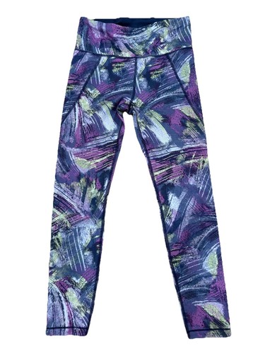 Athleta Girl x Simone Biles Leggings Girls XL 14 Gym REVERSIBLE - Picture 2 of 8