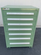 Stanley Vidmar 7-Drawer Tool Storage Cabinets 30" W x 27-3/4" D x 44-1/4”T 3of4