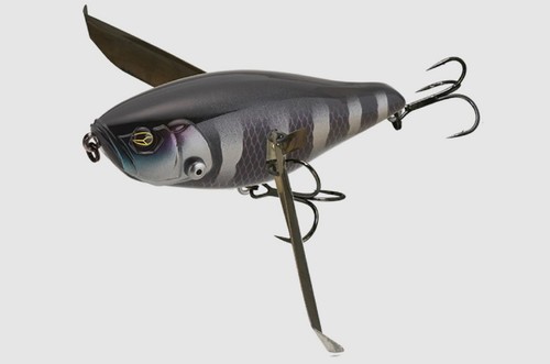 Jackall RV-Crawler Floating Topwater Lure Blink Silver Blk (9148) - Picture 3 of 6