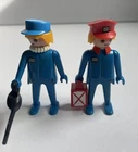Vintage 1970s Geobra Playmobil Figures