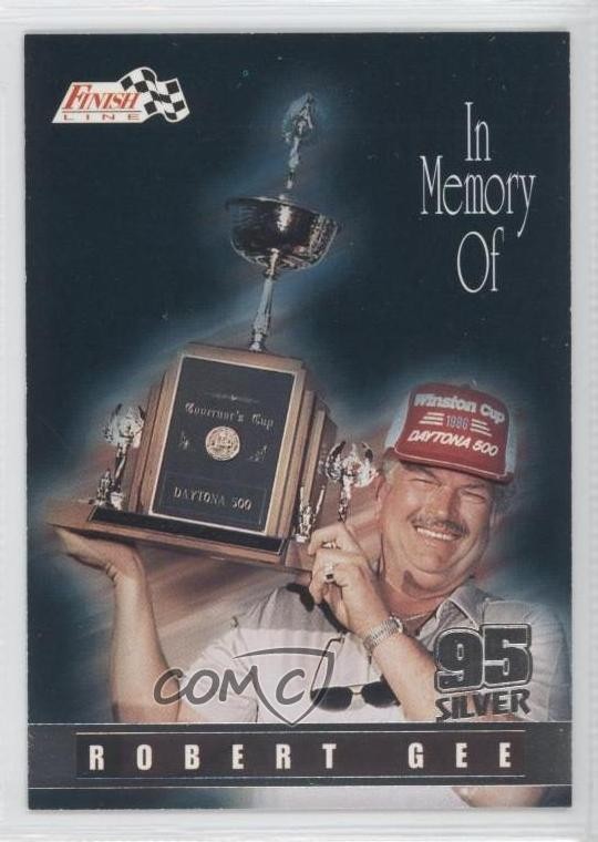 1995 Classic Finish Line Silver Robert Edward Gee Robert Gee #15 0q3