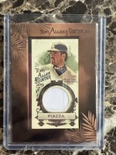 2019 Topps Allen & Ginter - Mini Framed Relics Mike Piazza #MFR-MP (MEM)