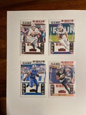 2024 NFL Panini Contenders Red/Bronze Parallel Card Lot ( 4 cards) Mint Conditio