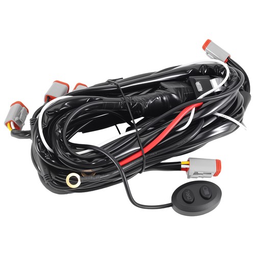 DRL LED Driving Light Wiring Harness For MaxPeedingrods 480W 12V 960W 24V 6-Way - Picture 6 of 11