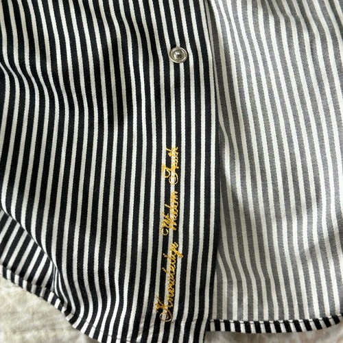 Robert Graham Men's Button Shirt L/XL Long-Sleeve Flip Cuff Multicolor Striped - Picture 5 of 11