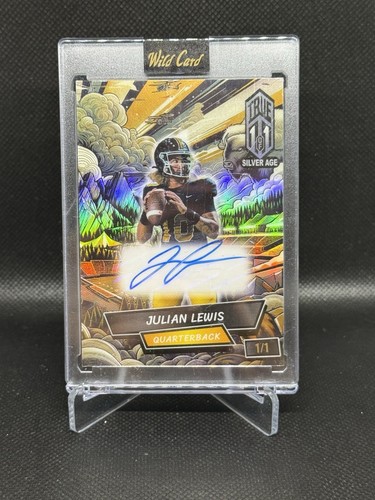 Julian “JuJu” Lewis 2024 Wild Card Just The Hits Comix Auto Silver Age TRUE 1/1