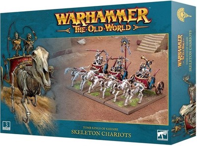 Warhammer Old World Tomb Kings of Khemri Skeleton Chariots New