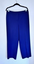 St John Women s Size 10 Navy Dress Pants Made In USA Classic Career Wear