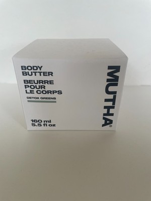 MUTHA Body Butter Detox Greens 160 ML NEW IN BOX