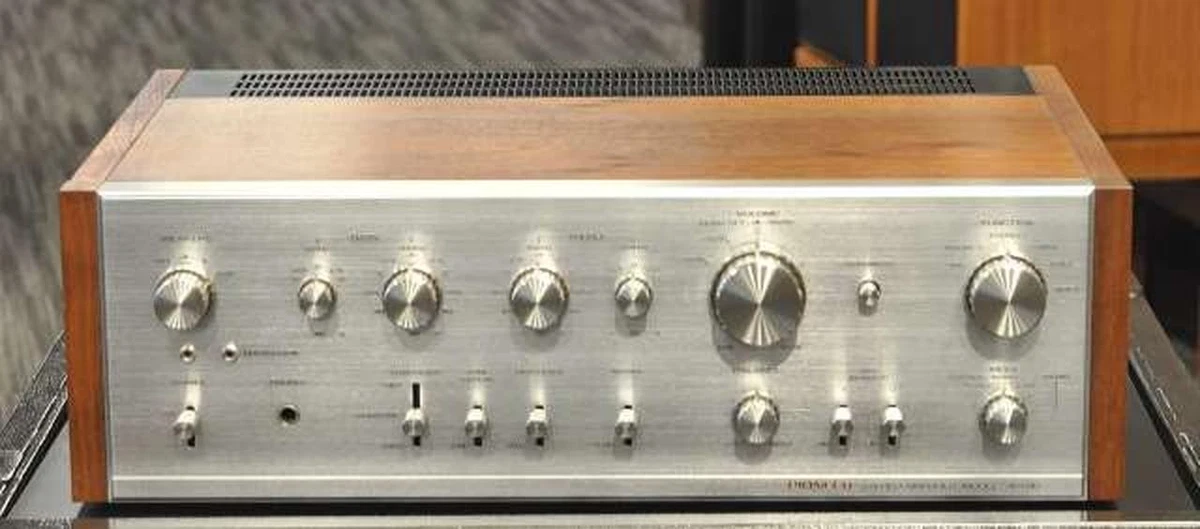 Pioneer SA‑810 Tube Stereo Amplifier Silver Japan 1973 Tested for