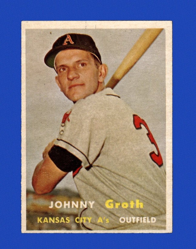 1957 Topps Set-Break #360 Johnny Groth NR-MINT *GMCARDS*
