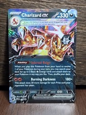 Pokemon Scarlet and Violet Charizard ex Black Star Promo 196 NM