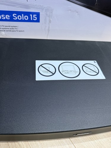 BOSE Solo 15 Series 2 II Bluetooth TV Surround Soundbar Soundbase Lautsprecher Top - Bild 7 von 17