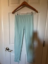 Gap girl mint green leggings with lace ruffle size 2xl 14-16 NWOT