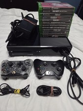 Xbox One 500 Gb Bundle  12 Games  2 Controllers Tested  Working