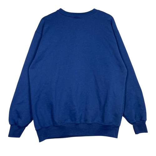 Vintage New York Giants Helmet Spellout NFL Crewneck Blue Men's Large - Picture 5 of 7