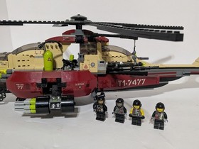 LEGO Dino Attack (7477) T-1 Typhoon vs. T-Rex. No T-Rex or Pterodactyl. All Figs