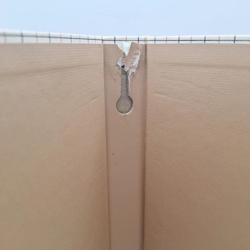 Vintage CR Gibson Address Book Organizer Grid Pattern Broken Cover Binding - Image 4 of 4