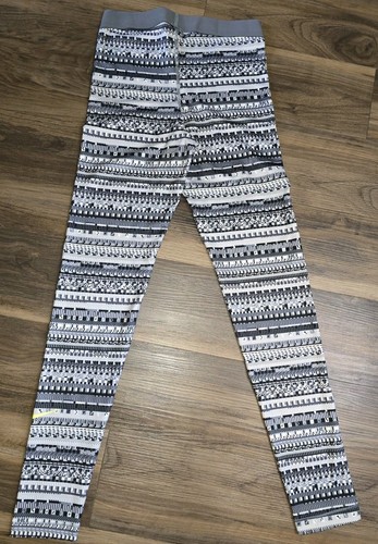 Leggings Nike Pro donna grigio digitale stampa grafica atletica lunghezza intera taglia S - Foto 3 di 7