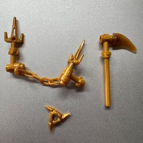 LEGO Ninjago Samukai Skeleton General njo014 #2507 #2505 CMF Ret 2011 w Weapons
