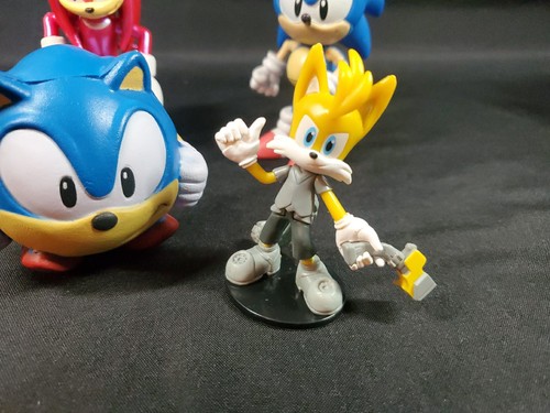 JAKKS Sega Sonic The Hedgehog Knuckles Poseable Shiny Plastic Mixed Lot - Bild 2 von 7