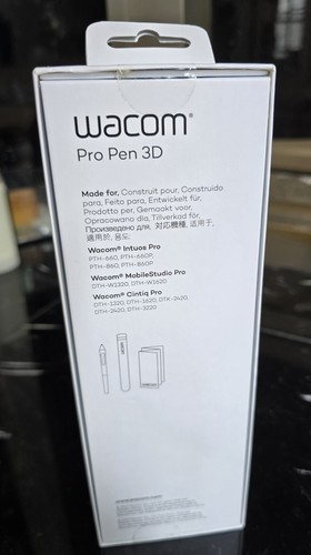 Stylo Wacoam Pro 3D avec étui KP-505 pour Intuous Pro, Cintiq Pro, Mobile Studio Pr - Photo 5/17