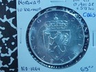 CB65: NORWAY 10 Kroner, ND-1964, 0.900 silver, 0.5787 oz — photo 1