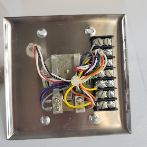 Lowell TCA2-BG Vintage Telefon Słuchawka Hakswitch Tan Płyta montażowa ścienna - Zdjęcie 10 z 13