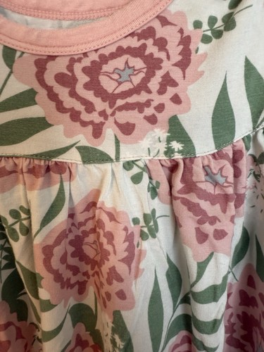 KicKee Girls Dress Floral Bamboo Slinky Size 4T - Bild 2 von 3