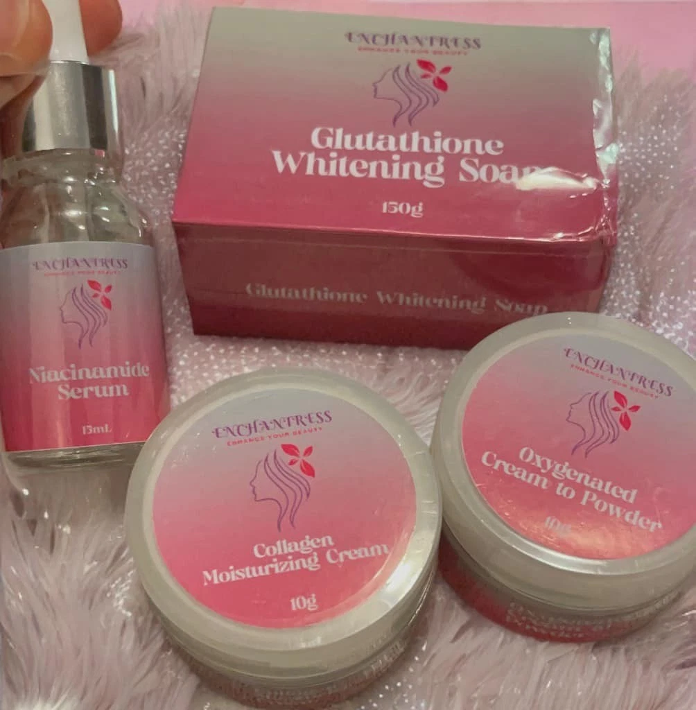 enchantress glutathione whitening soap Sets & Kits for Damaged Skin for sale