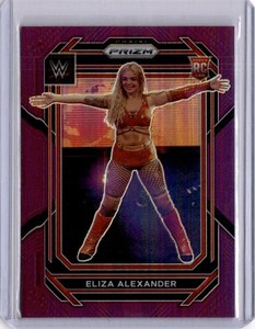 2023 Panini Prizm WWE #115 /149 Purple Eliza Alexander RC Rookie