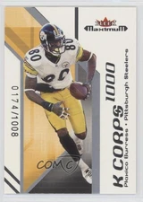 2002 Fleer Maximum K Corps /1008 Plaxico Burress #57KC