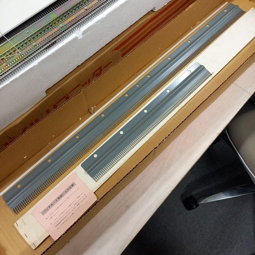 Silber SRP Strickmaschine Flor Rippstricker für Teile oder funktioniert nicht - Bild 10 von 15