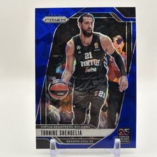 2024-25 Panini Prizm Turkish Airlines EuroLeague Blue Ice /125 Tornike Shengelia