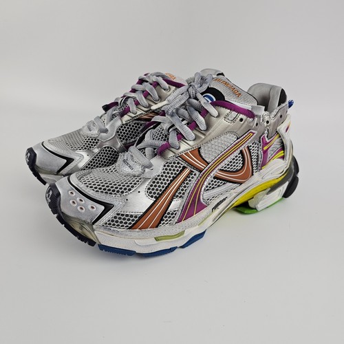 BALENCIAGA Runner $1190 Men's Multicolor Mesh Sneakers New - 第 1/11 張圖片