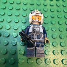 Lego Star Wars Rebel Pilot U-Wing/Y-Wing Minifigur SW0793 | Aus Set 75155