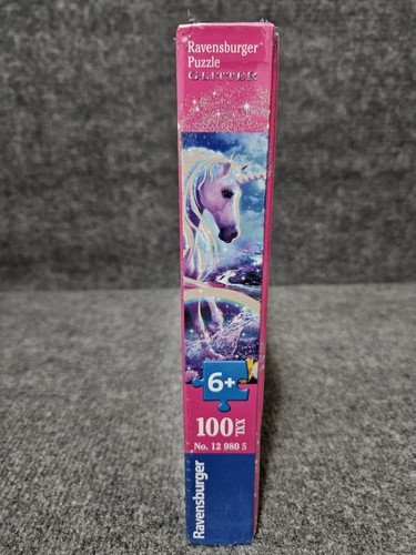Ravensburger 100 XXL Piece Puzzle GLITTER UNICORN - Picture 3 of 4