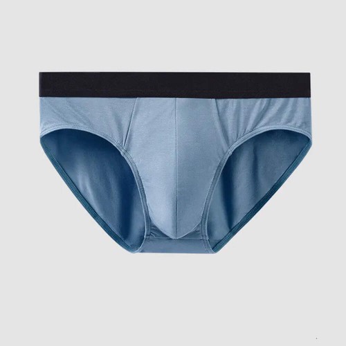Men's Antibacterial Breathable Mid-Waist Briefs - Picture 6 of 26