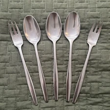 Dansk Designs VARIATION V Salad Forks & Tablespoons Finland