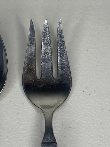 Gorham Hacienda Edelstahl 3-teiliges Servierset GABEL LÖFFEL SCHÖPFKELLE - Bild 3 von 12