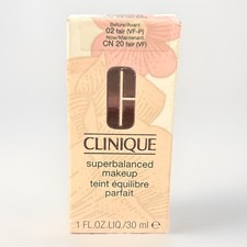 Clinique Superbalanced Makeup Foundation 02 CN 20 Fair, 1 oz 30 Ml 