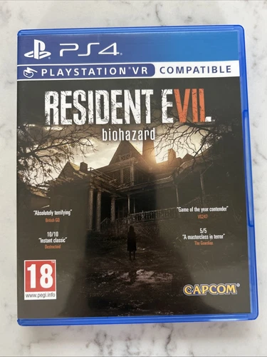 Sony PlayStation 4 PS4 Resident Evil Biohazard Game Excellent Condition