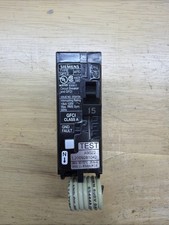 Siemens QF115A 1 Pole 15 Amp 120V Ground Fault GFI Circuit  Breaker New Surplus