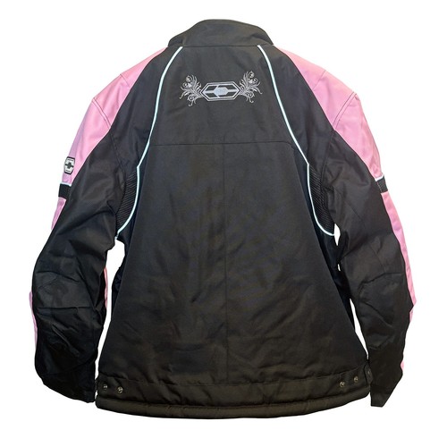 Chaqueta Castle Escape para Mujer Motocicleta Montar Bicicleta de Calle Damas - Rosa Talla 12 - Imagen 2 de 3