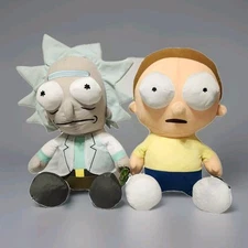 22" Rick Sanchez Morty Smith Plush RICK & MORTY Toy Stuffed Animal Dolls