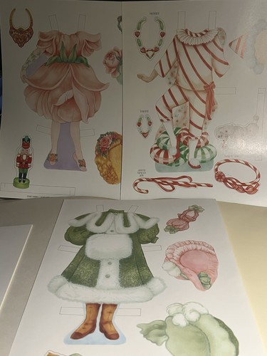 Sugarplum Dream Paper Doll, Current, Inc., 1990.  Unpunched/Uncut, Vintage - Picture 6 of 9